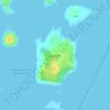 Vendelsö topographic map, elevation, terrain