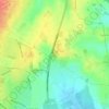 Fox Covert topographic map, elevation, terrain