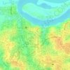 Taman Anggrek Sri Sudewi topographic map, elevation, terrain
