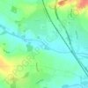 River Great Ouse topographic map, elevation, terrain