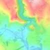 Stepping Stones topographic map, elevation, terrain