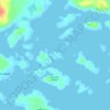 Canton Island topographic map, elevation, terrain