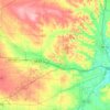 Raccoon Creek topographic map, elevation, terrain