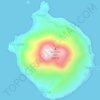 Pulau Hiri topographic map, elevation, terrain