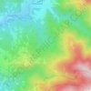 Sequoia topographic map, elevation, terrain