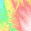 Oued Souf Mellene topographic map, elevation, terrain
