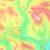 Угахан topographic map, elevation, terrain