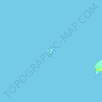 Trak Island topographic map, elevation, terrain