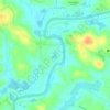 basins topographic map, elevation, terrain