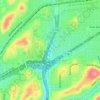 Laguna Basin topographic map, elevation, terrain