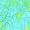 The Boss topographic map, elevation, terrain