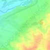 Kungrad topographic map, elevation, terrain