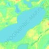 Otter Tail Lake topographic map, elevation, terrain