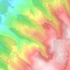 Bat Ayin topographic map, elevation, terrain