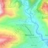 Palase topographic map, elevation, terrain