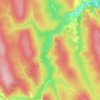 Кын topographic map, elevation, terrain