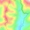 DeSoto Falls topographic map, elevation, terrain