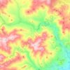 Glen Esk topographic map, elevation, terrain