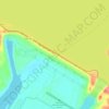 Garrison Dam topographic map, elevation, terrain