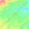 Kota Agung topographic map, elevation, terrain