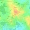 Crescent Drive topographic map, elevation, terrain