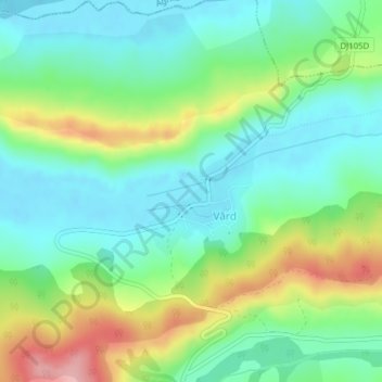 Sibiu topographic map, elevation, terrain