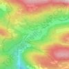 Prebersee topographic map, elevation, terrain