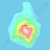 Pulau Ternate topographic map, elevation, terrain