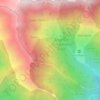 Braj topographic map, elevation, terrain