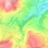 Goitstock Wood topographic map, elevation, terrain