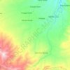 Cahaya Alam topographic map, elevation, terrain