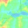 Harwood Lake topographic map, elevation, terrain