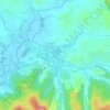 Sungai Tekali topographic map, elevation, terrain
