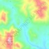 Castle Hot Springs topographic map, elevation, terrain