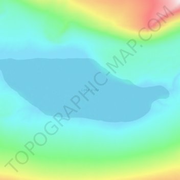 Lake Vida topographic map, elevation, terrain