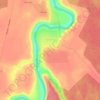 Селеево topographic map, elevation, terrain