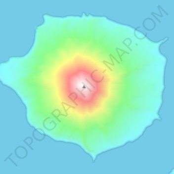 Carlisle Island topographic map, elevation, terrain