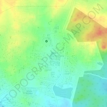 ChengiCherla Cheruvu aka Pochamma Kunta topographic map, elevation, terrain