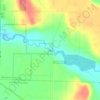 Homestead Dam topographic map, elevation, terrain