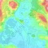 Zeta topographic map, elevation, terrain