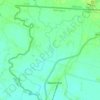 Dande River topographic map, elevation, terrain
