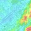 Bandar Sungai Long SL6 Park topographic map, elevation, terrain