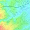 وادي حنيفة topographic map, elevation, terrain