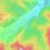 Pralea topographic map, elevation, terrain