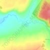 Чад topographic map, elevation, terrain