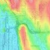 Sturgus Park topographic map, elevation, terrain