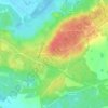 Sandringham Estate topographic map, elevation, terrain