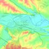 Dimitrovgrad topographic map, elevation, relief