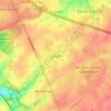 Corbais topographic map, elevation, relief