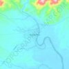 Puerto Rico topographic map, elevation, relief